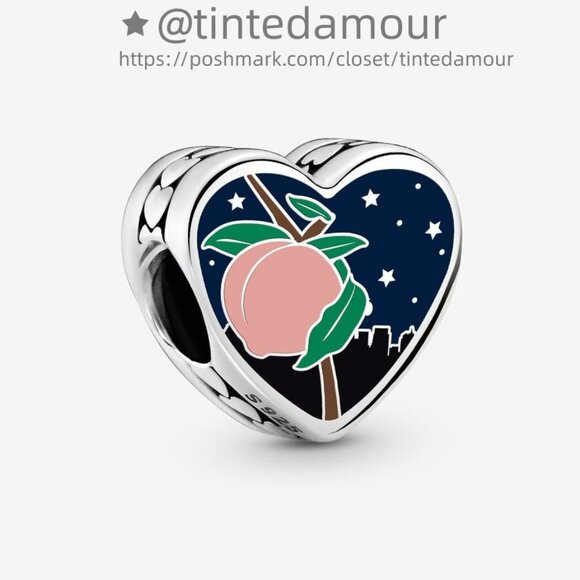 Pandora Georgia Nothin Sweeter Heart Charm|Pendant - Picture 1 of 3